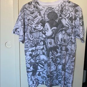 Disney sketched drawings